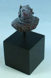 Andrea 'R.I.P.' NICOLINI - figurino Busto demone - vista retro 3 